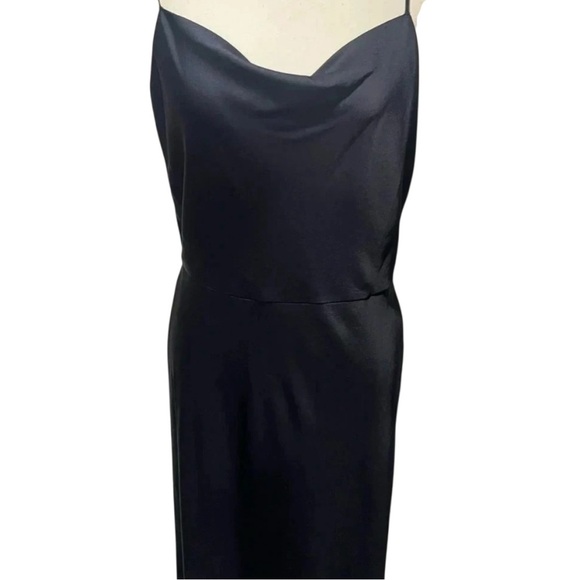 Vince Classic Navy Blue Slip Dress - Picture 5 of 8